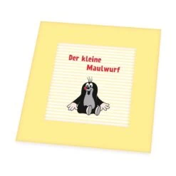 Herding Baby Krabbeldecke "Der Kleine Maulwurf" Ca 115x115cm Gelb +Tragetasche