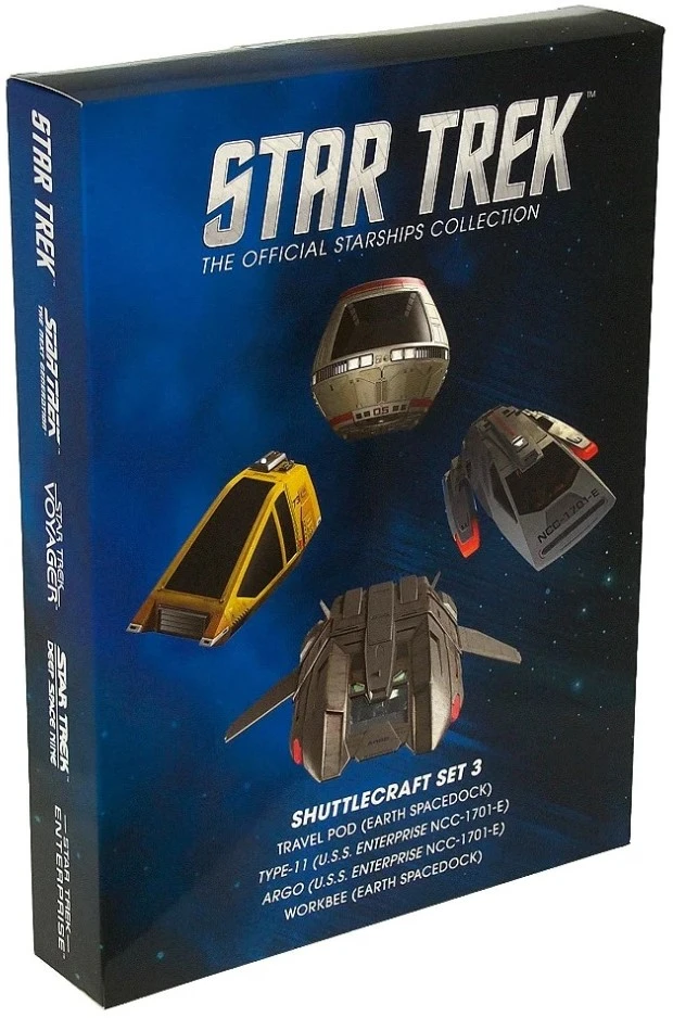 Star Trek Shuttlecraft Set 3 (Travel Pod & Type-11 & Argo & Wor) Starships Coll. 2 Star Trek Shuttlecraft Set 3 (Travel Pod & Type-11 & Argo & Wor) Starships Coll. – Bild 2